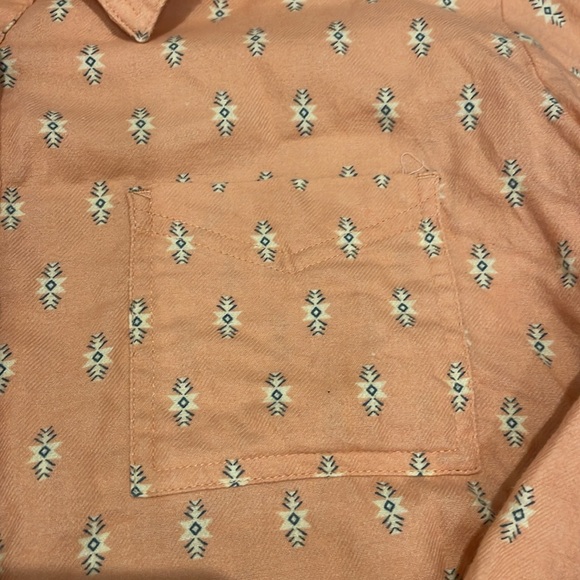 Vintage Wrangler Flannel Button Down - Large - Picture 3 of 6